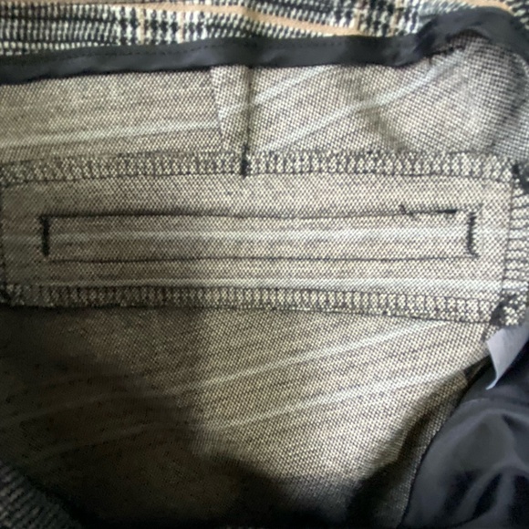 Core Life Neutral Soft Rayon Blend Plaid Office Career Stretch Pants. 30"x27" - Picture 11 of 16